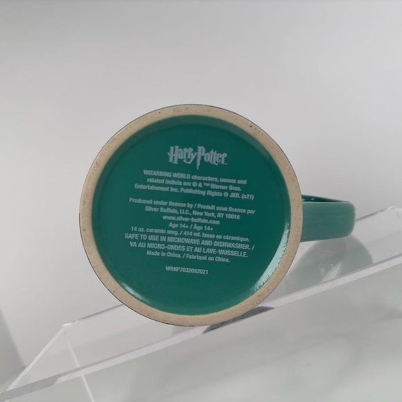 Harry‎ Potter Coffee Cup Slytherin Crest Mug Teal and Black - Picture 5 of 6